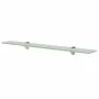 Floating shelves 2 units glass 8 mm 70x10 cm by vidaXL, Shelves and shelves - Ref: Foro24-3051514, Price: 33,20 €, Discount: %