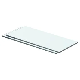 Shelves 2 units transparent glass panel 40x12 cm by vidaXL, Shelves and shelves - Ref: Foro24-3051552, Price: 22,92 €, Discou...