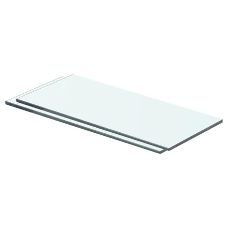 Estantes 2 unidades panel de vidrio transparente 40x12 cm de vidaXL, Estantes y estanterías - Ref: Foro24-3051552, Precio: 23...