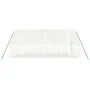 Greenhouse with white steel structure 36 m² 6x6x2.85 m by vidaXL, Greenhouses - Ref: Foro24-3188117, Price: 449,32 €, Discoun...