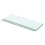 Estantes 2 unidades panel de vidrio transparente 50x12 cm de vidaXL, Estantes y estanterías - Ref: Foro24-3051557, Precio: 27...