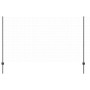 Postes de cerca Manual 44 pcs Gris 180 cm Acero