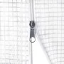 Greenhouse with white steel structure 66 m² 22x3x2 m by vidaXL, Greenhouses - Ref: Foro24-3188059, Price: 782,86 €, Discount: %