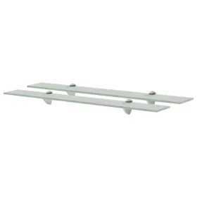 Floating shelves 2 units glass 8 mm 70x20 cm by vidaXL, Shelves and shelves - Ref: Foro24-3051538, Price: 51,84 €, Discount: %