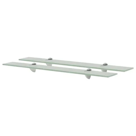 Floating shelves 2 units glass 8 mm 70x20 cm by vidaXL, Shelves and shelves - Ref: Foro24-3051538, Price: 51,84 €, Discount: %