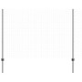 Postes de cerca Manual 88 pcs Gris 200 cm Acero