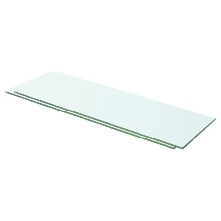 Estantes 2 unidades panel de vidrio transparente 60x15 cm de vidaXL, Estantes y estanterías - Ref: Foro24-3051563, Precio: 31...