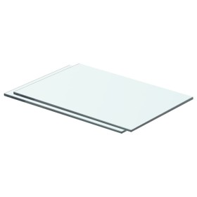 Regale 2 Einheiten transparente Glasscheibe 40x20 cm von vidaXL, Regale und Regale - Ref: Foro24-3051554, Preis: 25,39 €, Rab...