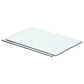 Regale 2 Einheiten transparente Glasscheibe 40x20 cm von vidaXL, Regale und Regale - Ref: Foro24-3051554, Preis: 25,95 €, Rab...