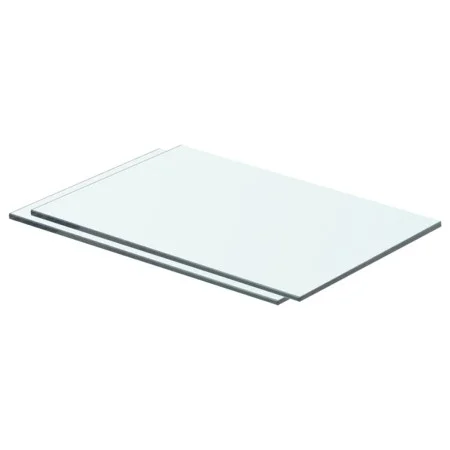 Shelves 2 units transparent glass panel 40x20 cm by vidaXL, Shelves and shelves - Ref: Foro24-3051554, Price: 25,95 €, Discou...