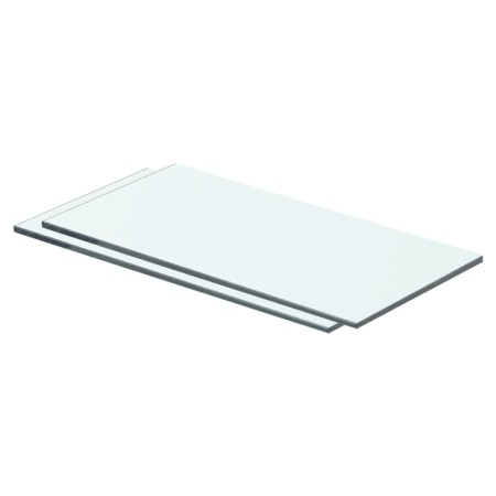 Regale 2 Einheiten transparente Glasscheibe 40x15 cm von vidaXL, Regale und Regale - Ref: Foro24-3051553, Preis: 23,11 €, Rab...