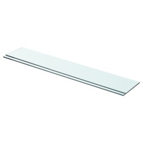 Shelves 2 units transparent glass panel 70x12 cm by vidaXL, Shelves and shelves - Ref: Foro24-3051567, Price: 26,47 €, Discou...