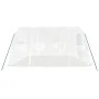 Greenhouse with white steel structure 20 m² 5x4x2.3 m by vidaXL, Greenhouses - Ref: Foro24-3188094, Price: 231,80 €, Discount: %