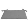 Garden chairs 2 units with gray cushions teak wood by vidaXL, Garden chairs - Ref: Foro24-3062209, Price: 261,08 €, Discount: %