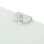Eckregale 2 Stk. Chromstützen Weißglas 25x25 cm von vidaXL, Regale und Regale - Ref: Foro24-3051598, Preis: 24,59 €, Rabatt: %