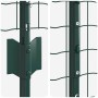 Reja con postes Verde 1.2 x 10 m Acero