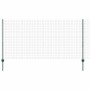 Reja con postes Verde 1.2 x 25 m Acero