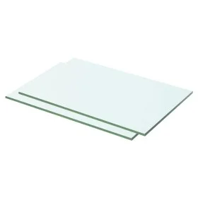 Estantes 2 unidades panel de vidrio transparente 50x25 cm de vidaXL, Estantes y estanterías - Ref: Foro24-3051560, Precio: 32...