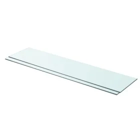 Regale 2 Einheiten transparente Glasscheibe 90x20 cm von vidaXL, Regale und Regale - Ref: Foro24-3051579, Preis: 41,85 €, Rab...