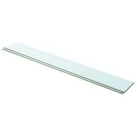 Estantes 2 unidades panel de vidrio transparente 100x12 cm de vidaXL, Estantes y estanterías - Ref: Foro24-3051582, Precio: 2...