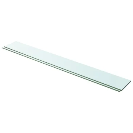 Estantes 2 unidades panel de vidrio transparente 100x12 cm de vidaXL, Estantes y estanterías - Ref: Foro24-3051582, Precio: 2...