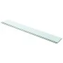 Estantes 2 unidades panel de vidrio transparente 100x12 cm de vidaXL, Estantes y estanterías - Ref: Foro24-3051582, Precio: 2...