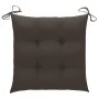 Garden chairs 2 units solid teak wood with cushions by vidaXL, Garden chairs - Ref: Foro24-3062939, Price: 231,21 €, Discount: %