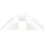 Greenhouse with white steel structure 96 m² 24x4x2 m by vidaXL, Greenhouses - Ref: Foro24-3188082, Price: 980,21 €, Discount: %