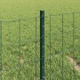 Reja con postes Verde 0.4 x 50 m Acero