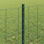 Reja con postes Verde 0.6 x 50 m Acero