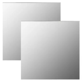 Square wall mirrors 2 glass units 40x40 cm by vidaXL, Mirrors - Ref: Foro24-3051621, Price: 33,07 €, Discount: %