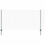 Reja con postes Verde 1.2 x 25 m Acero