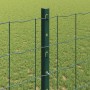 Reja con postes Verde 1.2 x 25 m Acero