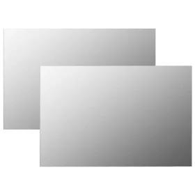 Rectangular wall mirrors 2 glass units 60x40 cm by vidaXL, Mirrors - Ref: Foro24-3051623, Price: 58,12 €, Discount: %