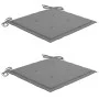 Set comedor de jardín plegable 3 piezas madera de teca cojines de vidaXL, Conjuntos de jardín - Ref: Foro24-3063199, Precio: ...