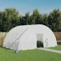 Greenhouse with white steel structure 24 m² 6x4x2.85 m by vidaXL, Greenhouses - Ref: Foro24-3188116, Price: 340,83 €, Discoun...