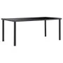 9-teiliges Ess-Set aus cappuccinofarbenem Kunstleder von vidaXL, Möbelsets für Küchen und Esszimmer - Ref: Foro24-3053120, Pr...