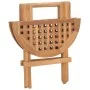 Folding garden dining set 3 pieces teak wood cushions by vidaXL, Garden sets - Ref: Foro24-3063176, Price: 161,69 €, Discount: %