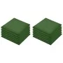Fallschutzfliesen Gummi 12 Stück grün 50x50x3 cm von vidaXL, Böden und Teppiche - Ref: Foro24-3053180, Preis: 191,82 €, Rabat...