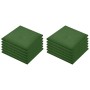 Fallschutzfliesen Gummi 12 Stück grün 50x50x3 cm von vidaXL, Böden und Teppiche - Ref: Foro24-3053180, Preis: 200,23 €, Rabat...