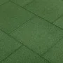 Rubber tiles fall protection 18 pcs green 50x50x3 cm by vidaXL, Floors and carpets - Ref: Foro24-3053181, Price: 270,37 €, Di...