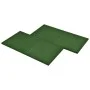 Rubber tiles fall protection 18 pcs green 50x50x3 cm by vidaXL, Floors and carpets - Ref: Foro24-3053181, Price: 270,37 €, Di...