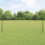 Reja con postes Gris 0.8 x 25 m Acero