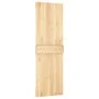 Sliding door with solid pine wood fittings 70x210 cm by vidaXL, Doors - Ref: Foro24-3203038, Price: 174,57 €, Discount: %