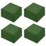 Fallschutzfliesen aus Gummi 24 Stück grün 50x50x3 cm von vidaXL, Böden und Teppiche - Ref: Foro24-3053182, Preis: 431,52 €, R...