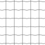 Reja con postes Gris 0.8 x 25 m Acero