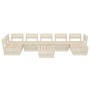 Gartenpalettenmöbel 8 Stück imprägniertes Tannenholz von vidaXL, Gartensets - Ref: Foro24-3063727, Preis: 436,69 €, Rabatt: %