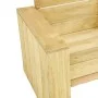 Gartenmöbel-Set 3-teilig aus imprägniertem Kiefernholz von vidaXL, Gartensets - Ref: Foro24-3053199, Preis: 586,12 €, Rabatt: %