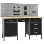 Workbench with four wall panels by vidaXL, Work tables - Ref: Foro24-3053429, Price: 465,66 €, Discount: %