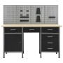 Workbench with four wall panels by vidaXL, Work tables - Ref: Foro24-3053429, Price: 498,76 €, Discount: %